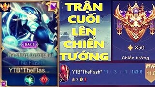 TOP.1 The Flash Cách Lên Trang Bị Phù Hiệu Ngọc Chuẩn Trận Đấu Cuối Cùng Lên Rank Chiến Tướng