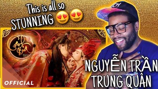 It’s So Gorgeous 😍 | NGUYỄN TRẦN TRUNG QUÂN x TRIPLE D - CANH BA (Official Music Video) | REACTION