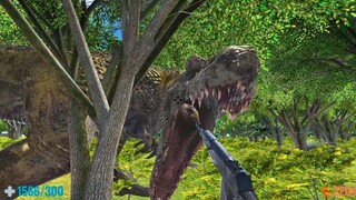 Survive in The Jurassic World. FPS Perspective! Animal Revolt Battle Simulator