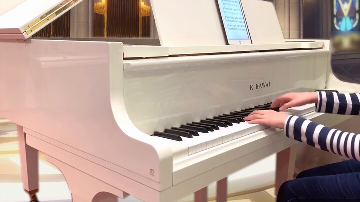 [Qingxi Piano]เก็นชินอิมแพกต์OST-Church BGM "The Hymn Brought by the Wind" Piano Version