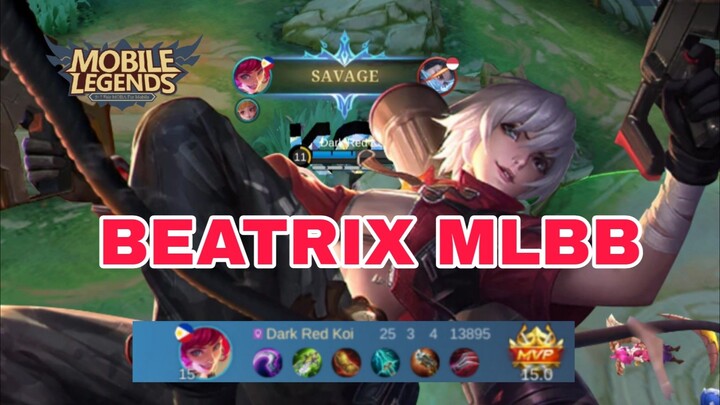 BEATRIX MLBB SAVAGE 🔥🔥