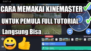 Cara edit video di kinemaster untuk pemula full tutorial