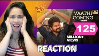 MASTER VAATHI COMING VIDEO THALAPATHY VIJAY | REACTION