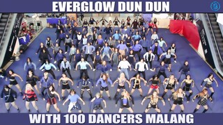 [KPOP IN PUBLIC FLASHMOB] EVERGLOW - DUN DUN DANCE COVER BY MALANG CITY