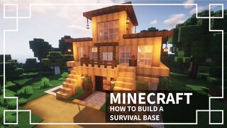 ⚒️[Minecraft] : Survival House | Build Tutorial | #2
