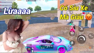 PUBG Mobile | Trà Trộn: Gái Xinh Vỡ Oà Khi Lần Đầu Thấy Ân Biến Siêu Xe McLaren √