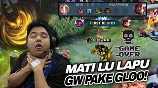 MAMPUS KAU KALAU GW PAKE GLOO !! AUTO COKLAT ! FULL POWER ! | MOBILE LEGENDS