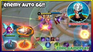 WHEN CHOU GOD FURY AND GIAN COLLAB IN RANK GAME | ENEMY AUTO GG | MLBB