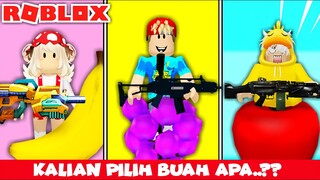 BANG BOY MAIN TEMBAK TEMBAKAN TAPI PAKE BUAH DI DUNIA ROBLOX ft @Shasyaalala