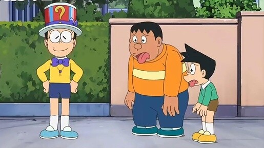 Doraemon: Nobita leads Fat Tiger and Suneo to participate in a guessing game. Can they win?