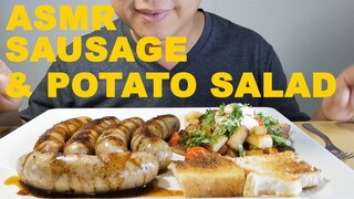 ASMR Eating Sausage & Potato Salad (ASMR Korea Malaysia USA UK Indonesia Thailand Philippines)