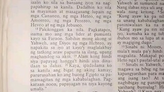 Pang Araw Araw na Talata.               Exodus 3:18-20