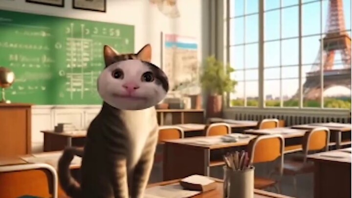 Kamu tidak bersekolah sama sekali. Di mana kamu bersembunyi?