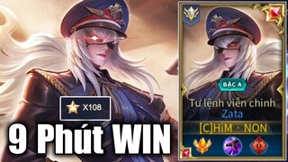 TOP 1 Zata Hủy Diệt Team Bạn Tại Rank Cao Thủ 108 Sao | 9 Phút Win Cực Dễ | Liên Quân Mobile