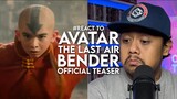 #React to AVATAR The Last Airbender Official Teaser