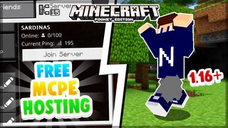 How To Make A FREE MCPE Server 1.16+ | Free 24/7 Server Hosting For Minecraft PE 2021