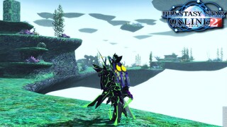 MY FIRST ADVANCED QUEST IN PHANTASY STAR ONLINE 2 (best XP?)