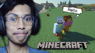 Minecraft, BUT everytime my GIRLFRIEND says HELLO she gets MONEY... (Tagalog)