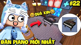 SINH TỒN THẾ GIỚI CŨ TẬP 22: MEOWPEO MOD ĐÀN PIANO PHIÊN BẢN MỚI SIÊU XỊN TRONG SINH TỒN MINI WORLD