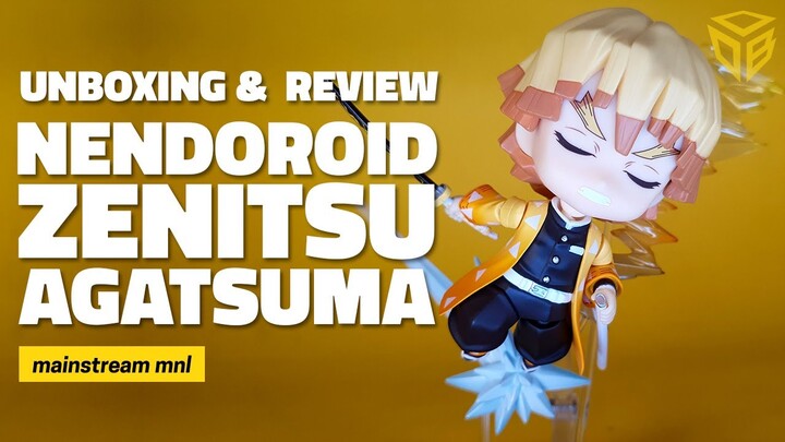 Nendoroid: Zenitsu Agatsuma - Unboxing and Review - Demon Slayer (Kimetsu No Yaiba)
