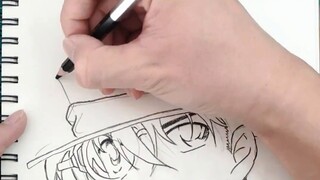 [Zi Yu's painting sharing] Hand-painted Detective Conan