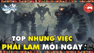 Genshin Impact || Những VIỆC cần làm MỖI NGÀY || Thư Viện Game