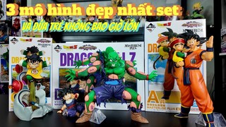 Review bộ 3 Ichiban Kuji Masterlise Plus | mô hình hot nhất tháng 5 vừa qua Goku, gohan, piccolo