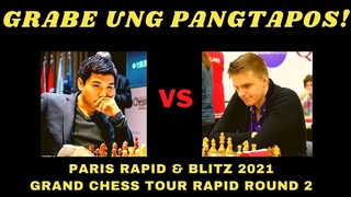 BRILLIANT FINISH! WESLEY SO VS RICHARD RAPPORT! Paris Rapid & Blitz 2021 Round 2 of Rapid
