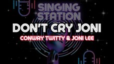 DON'T CRY JONI - CONWAY TWITTY & JONI LEE | Karaoke Version