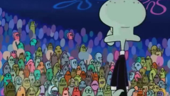 【Squidward】เล่นเพลง "Sunny Day" ทางเครื่องบันทึกทั้งน้ำตา