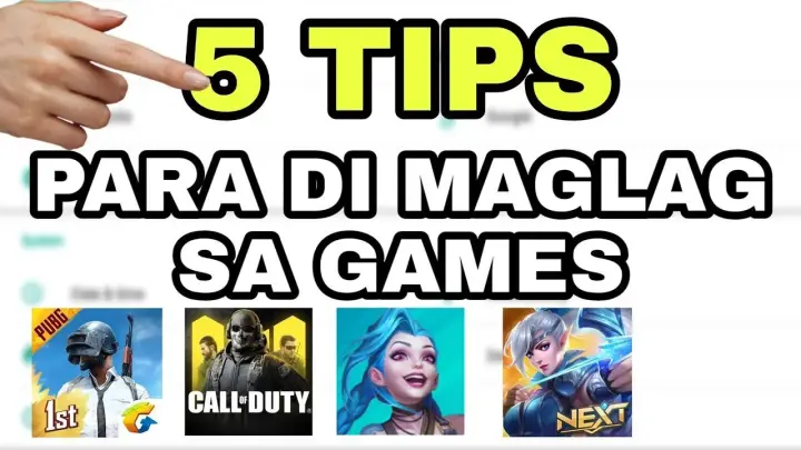 5 TIPS PARA DI MAG-LAG PAG NAGLALARO NG MOBILE GAMES (MOBILE LEGENDS, WILD RIFT, CALL OF DUTY, PUBG)