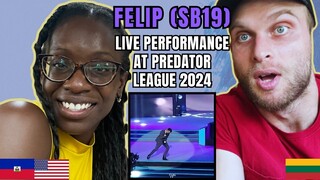 FELIP (SB19), Ylona Garcia - Live Performance at Predator League 2024 | FIRST TIME WATCHING