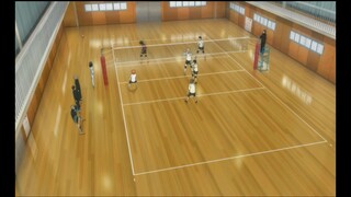 hinata first perfect spike,,so cool♡