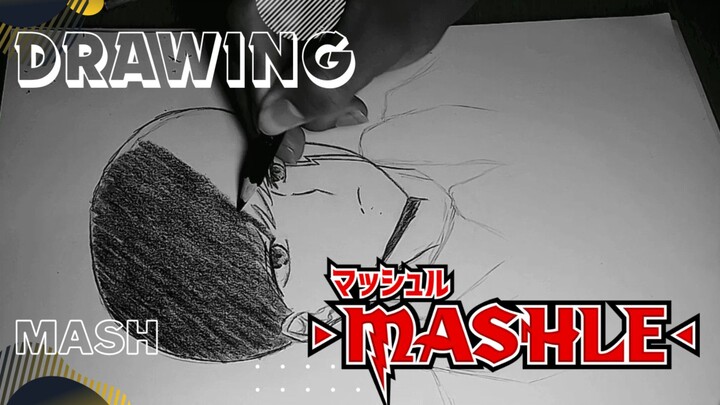 Cowo OP walau ga punya sihir!!!!😋😋😋 |Drawing Mash from MASHLE : MAGIC AND MUSCLES