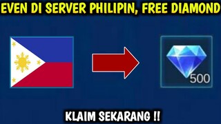 MUDAH!!! | CARA DAPATKAN DIAMOND DI EVEN SERVER LUAR NEGRI MOBILE LEGEND NO VPN NO BUG