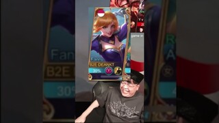 FANNY FLICKER NIH BOSS 🤣 #shorts #deankt #mobilelegends