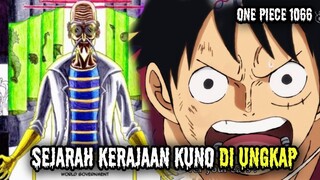 UPDATE SPOILER 1066 !! LUFFY KAGET, VEGAPUNK UNGKAP SEJARAH KERAJAAN KUNO ( ONE PIECE )