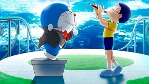 Âm nhạc! ? Chính thức công bố phát hành vào tháng 3 năm 2024! Poster phim "Doraemon: Nobita's Sympho