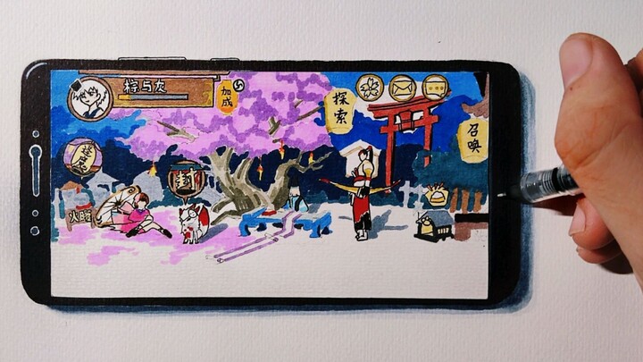 Stop-Motion Animation | Play Onmyoji On Paper