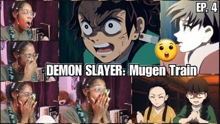 I Got All Excited haha | Demon Slayer: Mugen Train Episode 4 Reaction | Lalafluffbunny