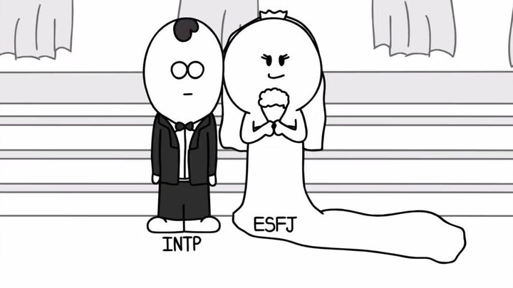 【MBTI Animation】If polar opposites get married...