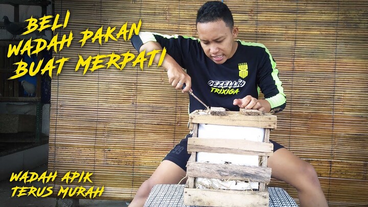 UNBOXING WADAH PAKAN MERPATI - GRABAH MURAH MERIAH 8 RIBUU AN