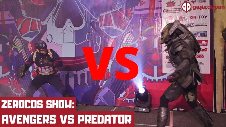 Avengers VS Predator Show dari Zerocos