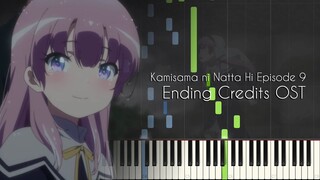 Kamisama ni Natta Hi Episode 9 Ending Credits OST - Piano Transcription [Synthesia]