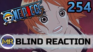 One Piece Episode 254 Blind Reaction - THAT STRENGTH!!