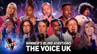 Blind Auditions of every WINNER of The Voice UK 🇬🇧 🏆