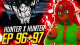 HE IS SO COOL!! | Hunter x Hunter Ep 96/97 Reaction