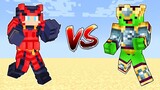 Samurai JJ Maizen VS Hero Mikey Maizen in Minecraft