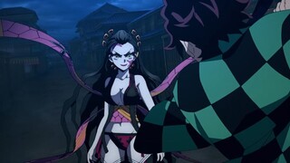 Tanjiro vs Falling Hime Terpaksa bernafas! Istri kolom suara sangat lucu!