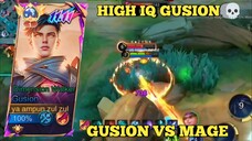 High Iq Gusion Combo, Gusion vs Mage Mobile Legends